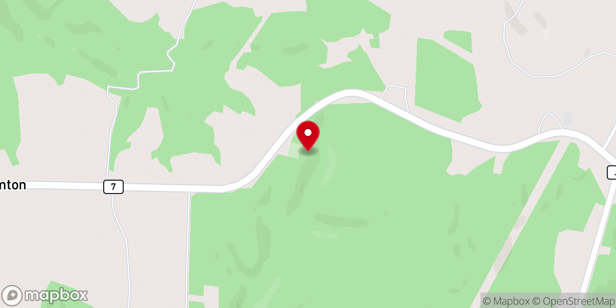 Map showing location of Mission Point Church