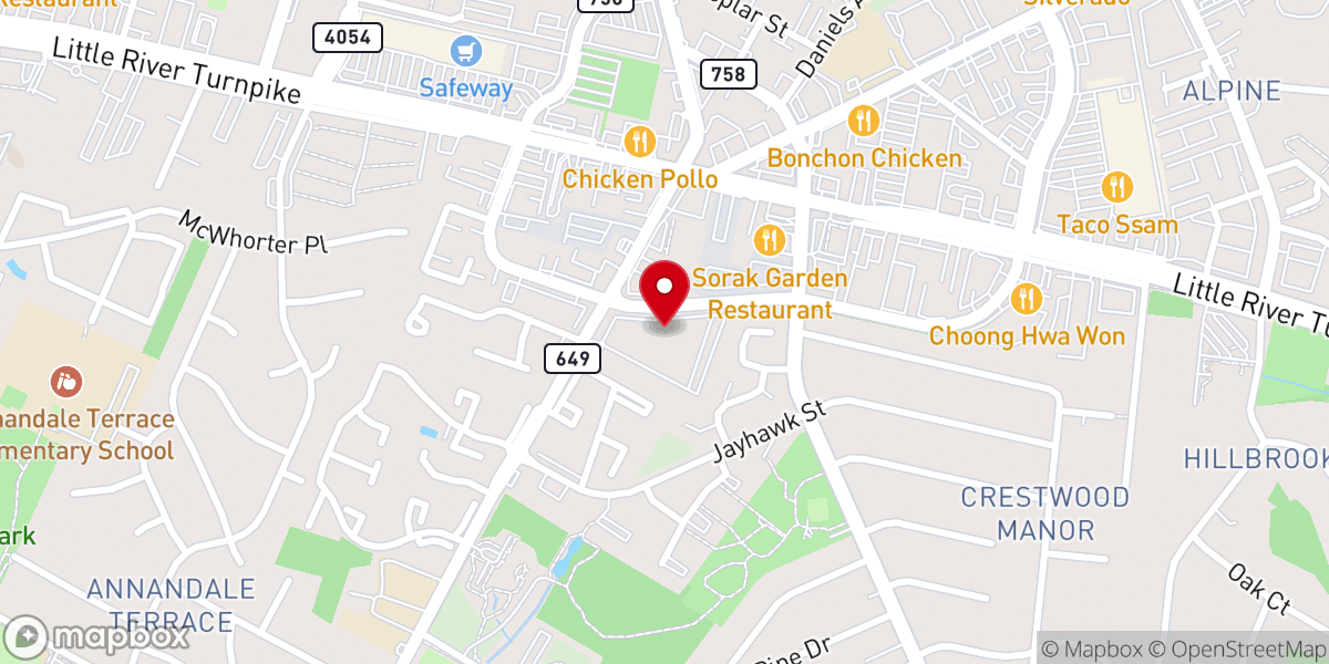 Map showing location of Ravensworth