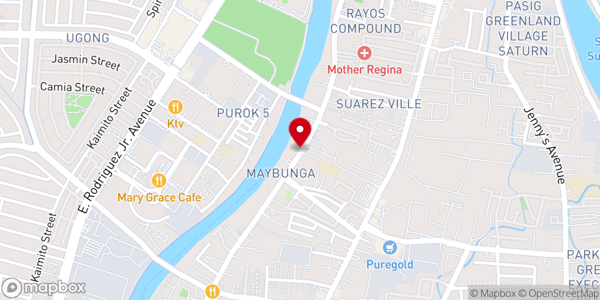 Map showing location of International Baptist Church - Pasig