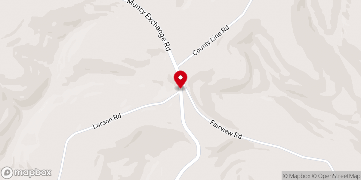 Map showing location of Fairview Mountain Church of the Nazarene