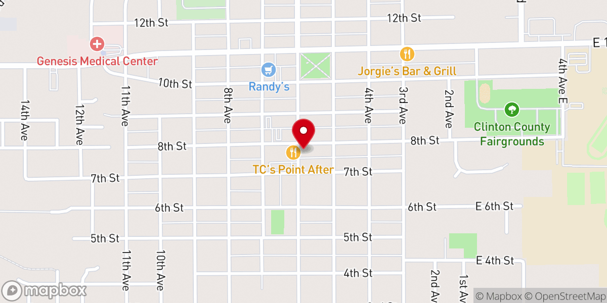 Map showing location of Living Word Bible Church
