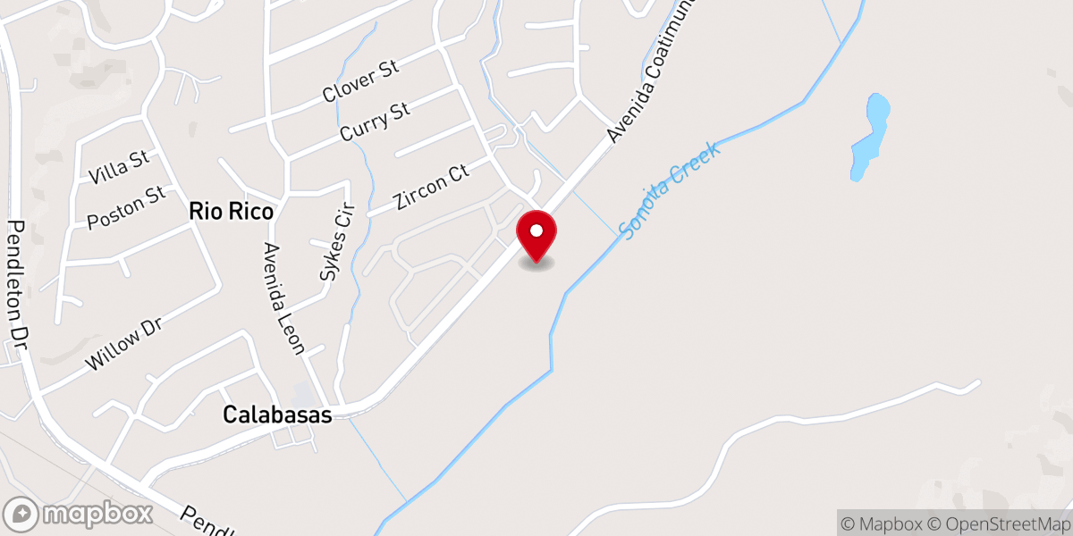 Map showing location of Sovereign Grace Baptist Church of Rio Rico