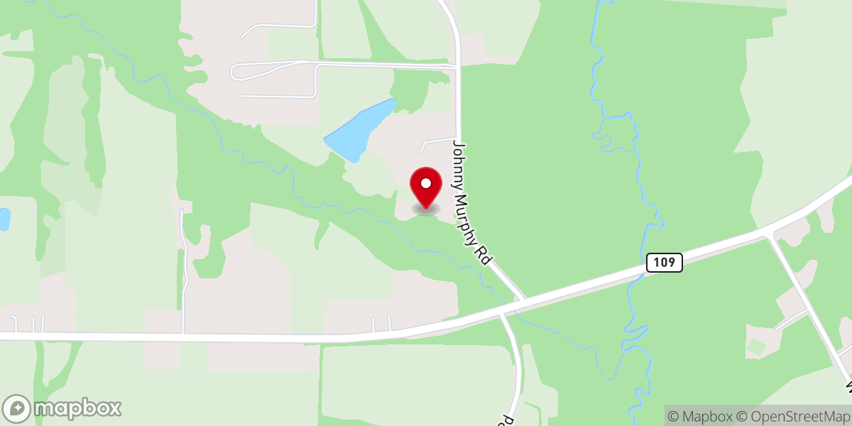 Map showing location of Dothan Country Fellowship