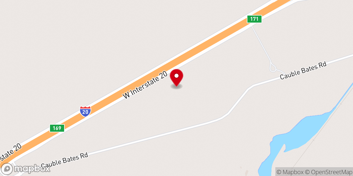 Map showing location of Circuit Riders Cowboy Church (CRCC) North Campus