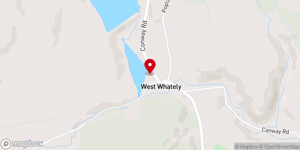 Map showing location of Watermelon Wednesdays