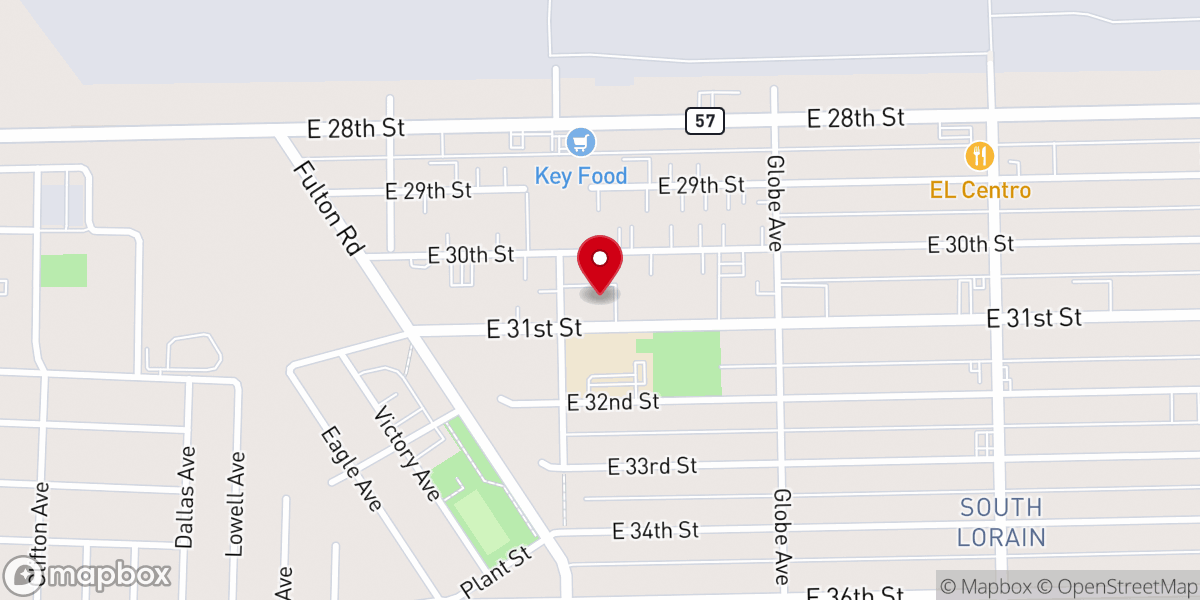 Map showing location of La Iglesia de Dios, Inc.