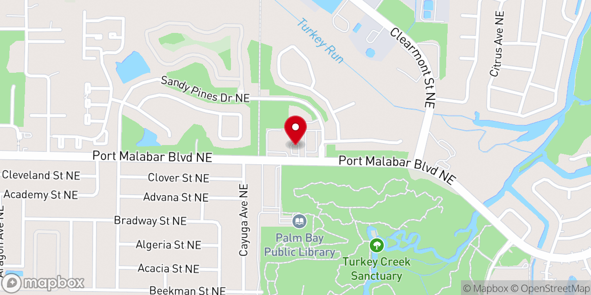 Map showing location of Grace and Mercy Ministries