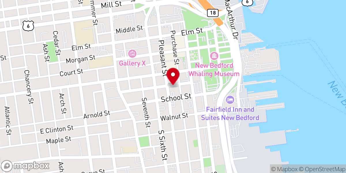 Map showing location of City of Joy Church