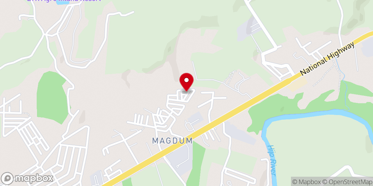 Map showing location of Fellowship Christian Baptist Church