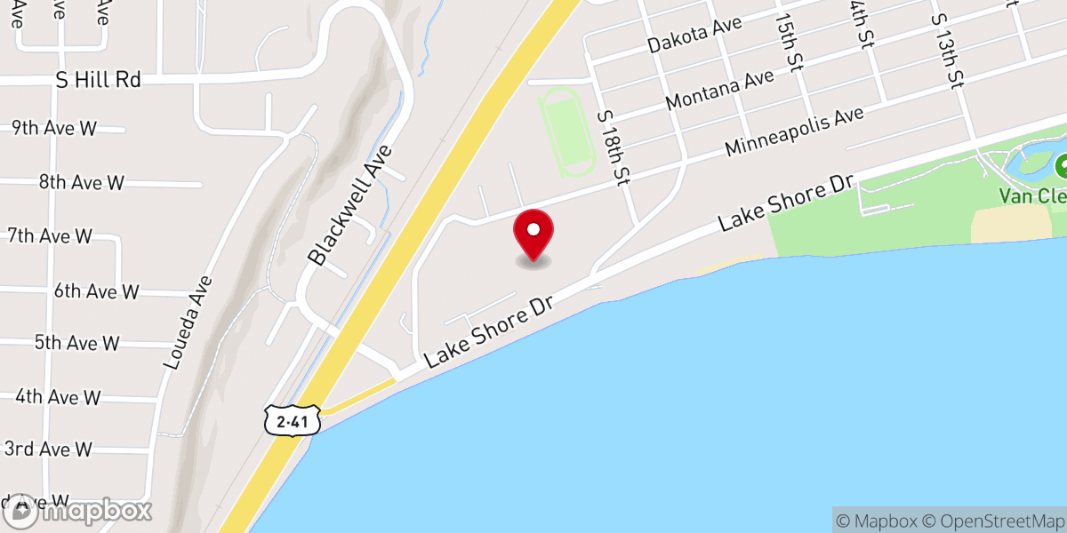Map showing location of Memorial United Methodist Church