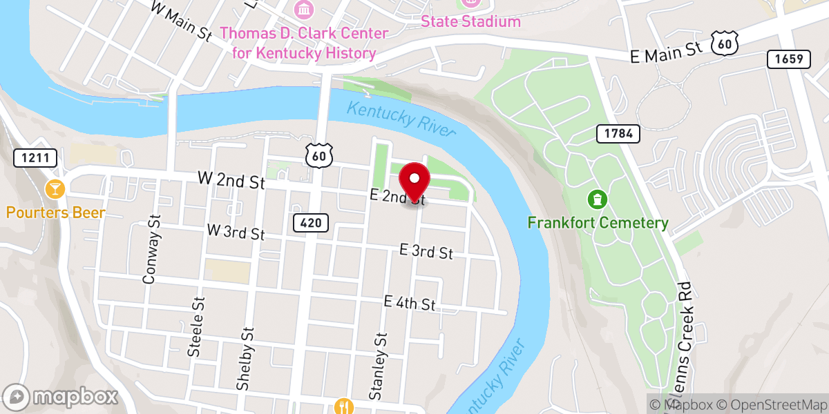 Map showing location of Community Life Center