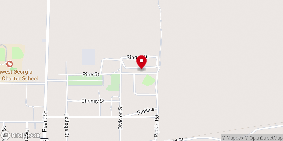 Map showing location of Greater Life Ministries, Inc