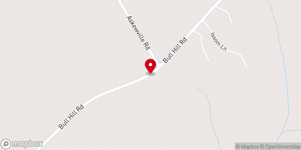 Map showing location of Ross Baptist Church