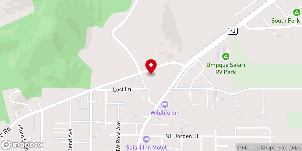 Map showing location of Family Church