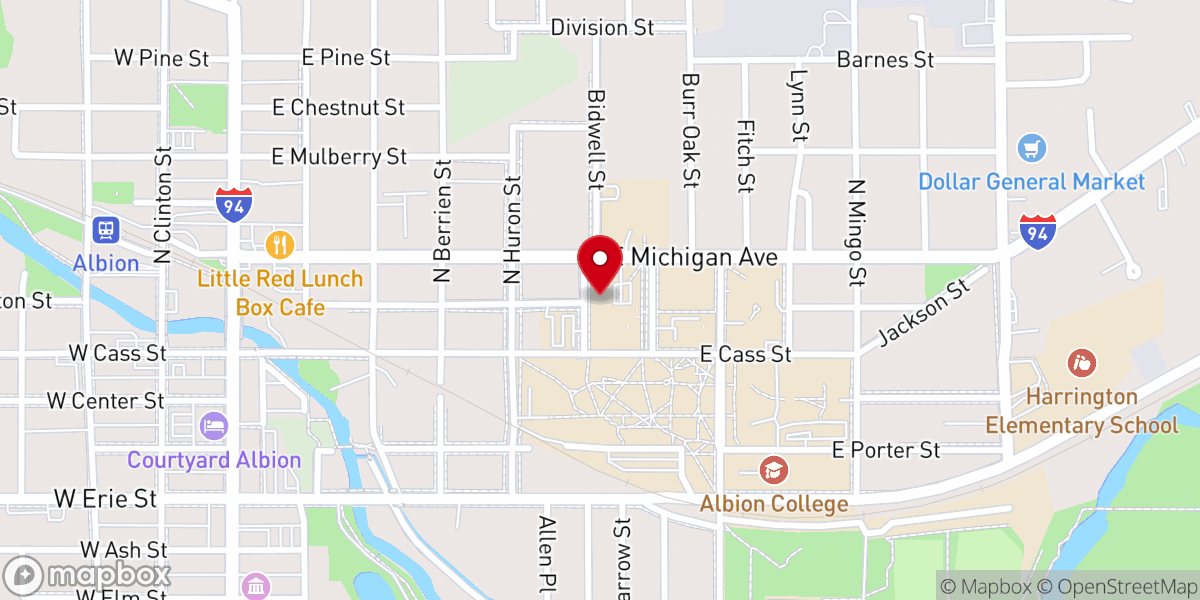 Map showing location of FIRST UNITED METHODIST CHURCH