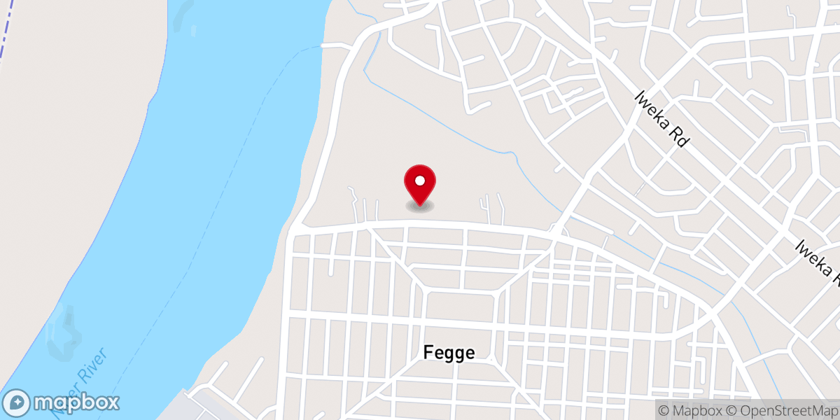 Map showing location of Church of the Pentecost