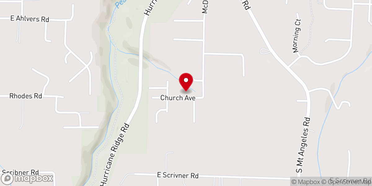 Map showing location of Ridge rendezvous
