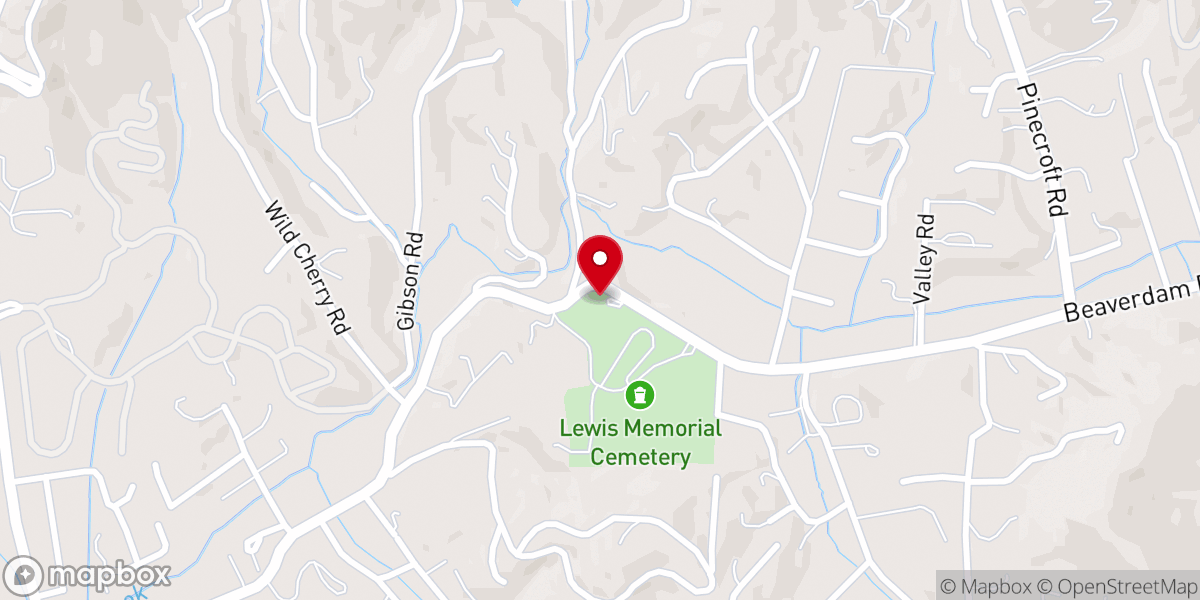 Map showing location of Revol Church