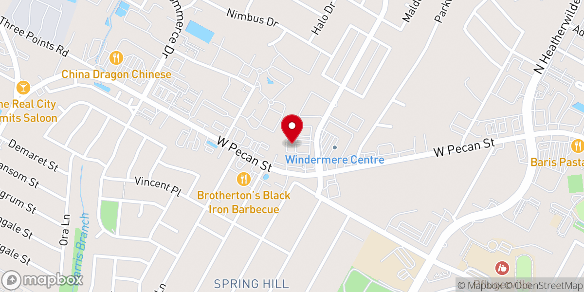 Map showing location of CrossWalk-Pflugerville