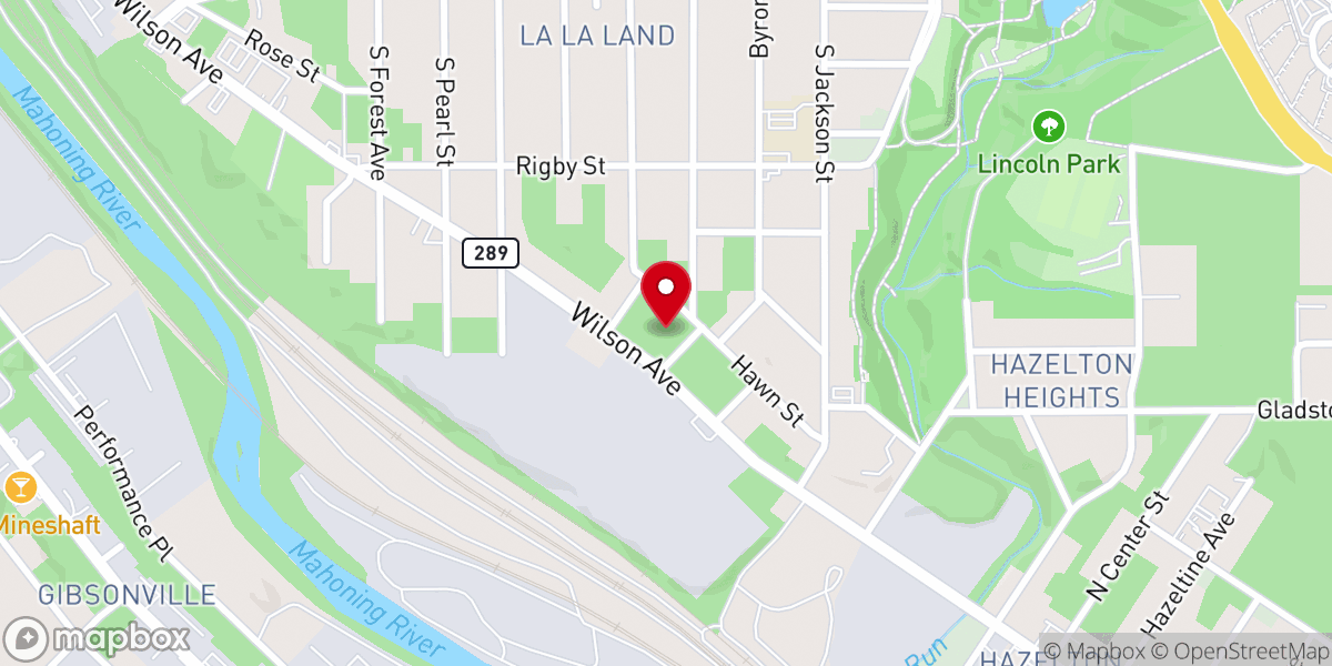Map showing location of Pentecostal Full Gospel House of Prayer