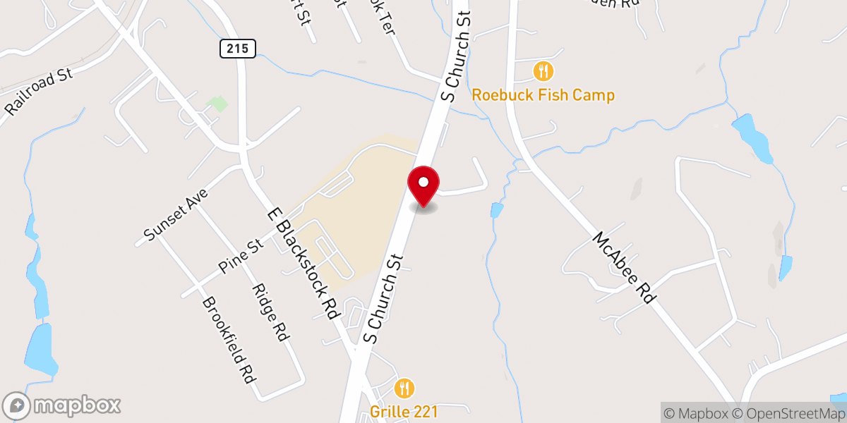 Map showing location of Capital Monument Co. INC
