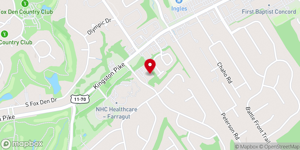 Map showing location of Saint Elizabeth's Episcopal Church