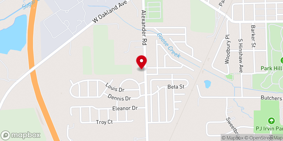 Map showing location of Bloomington All Nations Seventh-day Adventist Church