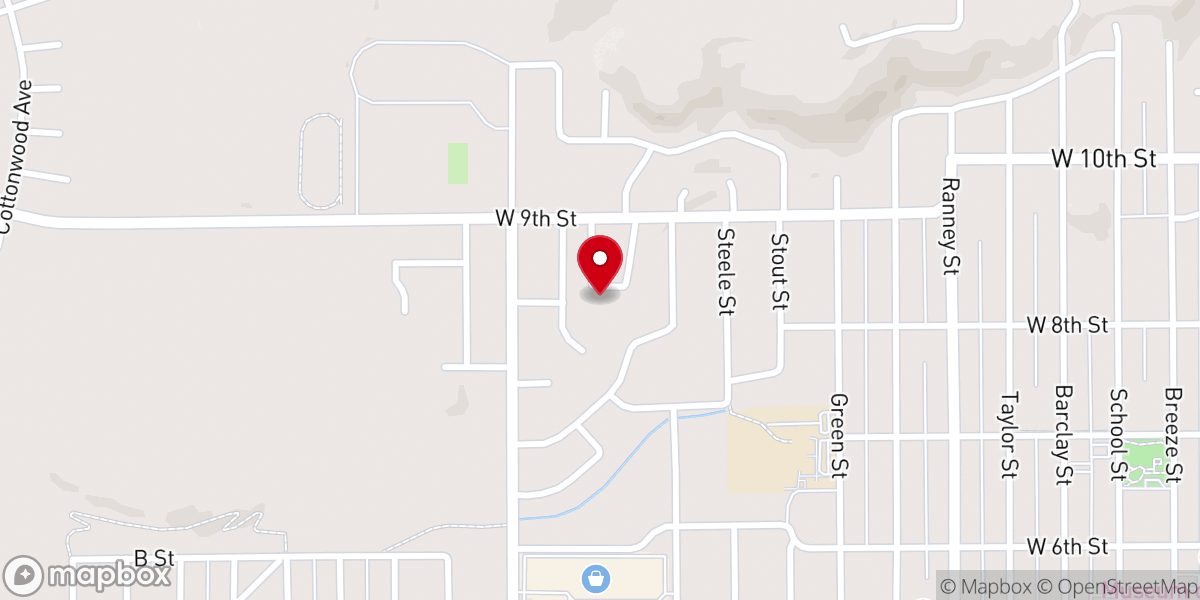 Map showing location of The Journey at First Baptist