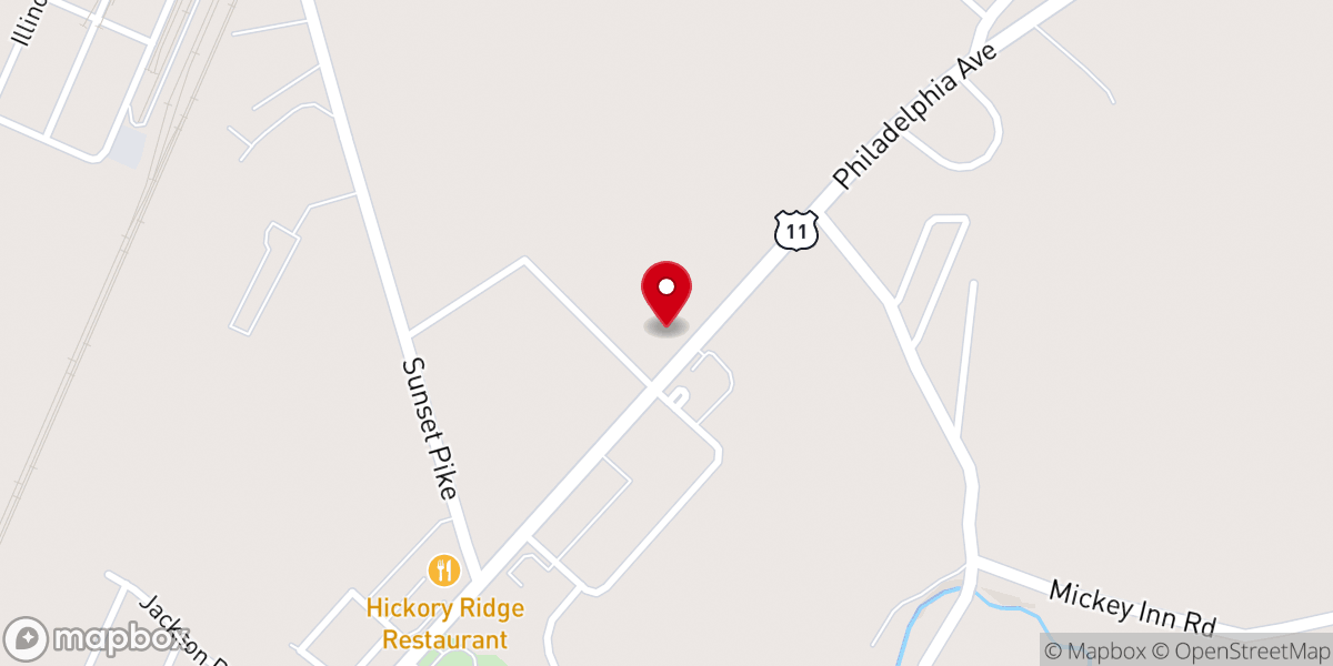 Map showing location of Unity In Christ Church