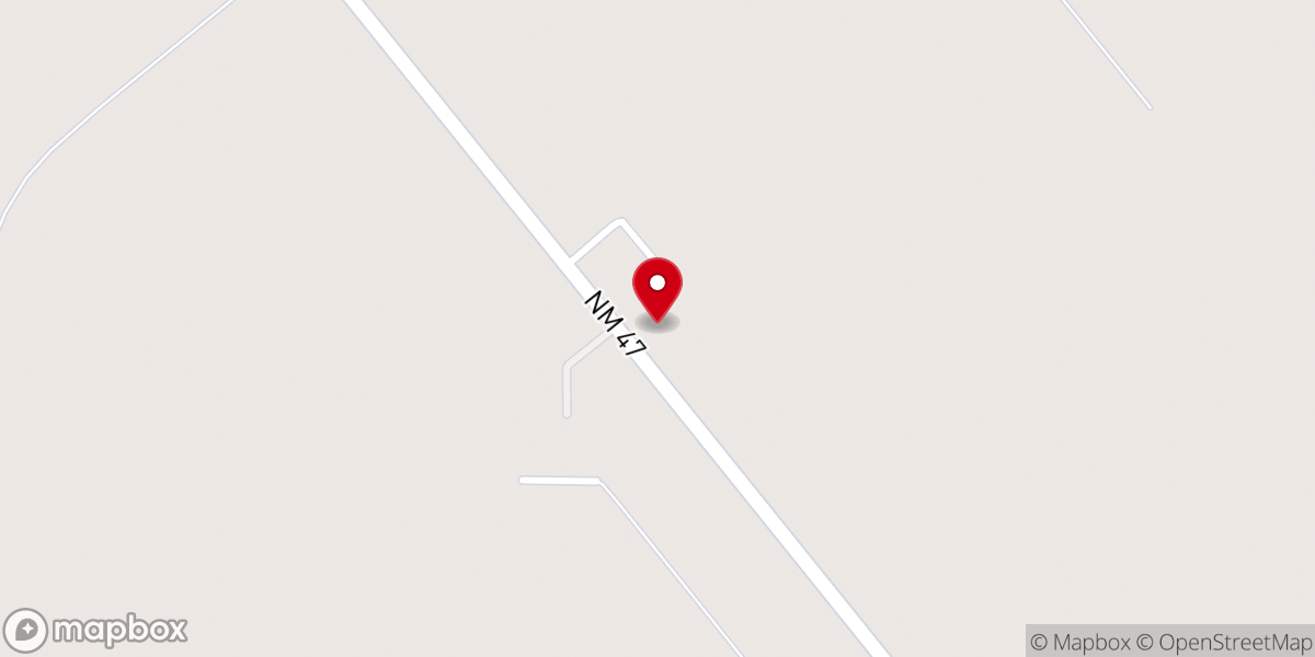 Map showing location of Belen Mennonite Church
