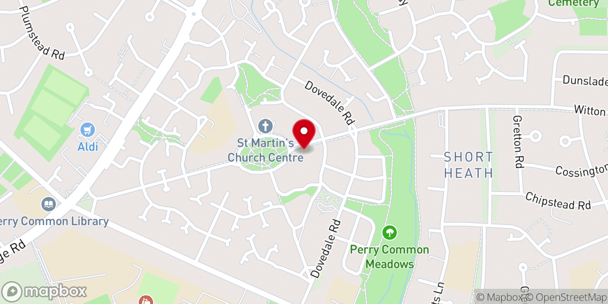 Map showing location of The net Perry Common Pentecostal Church