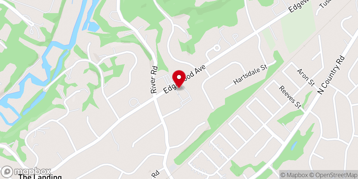 Map showing location of Grace Church