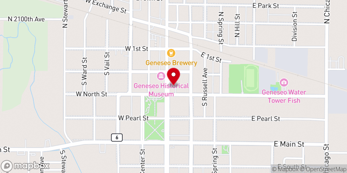 Map showing location of Fellowship of Christian Athletes