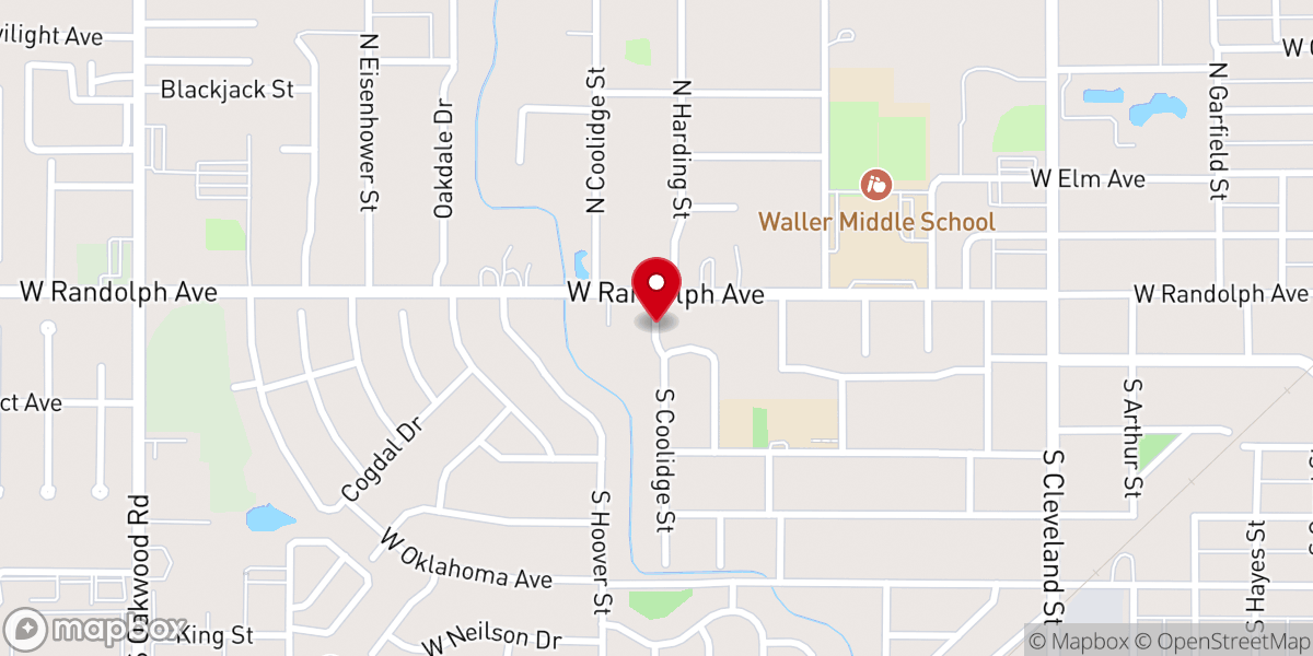 Map showing location of Abounding Grace Biblical Counseling Ministry Inc