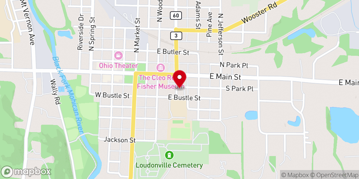 Map showing location of Trinity Community Church