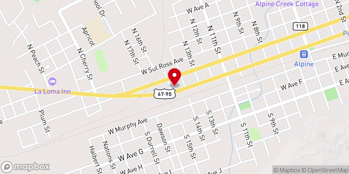 Map showing location of Redeemer Lutheran Church