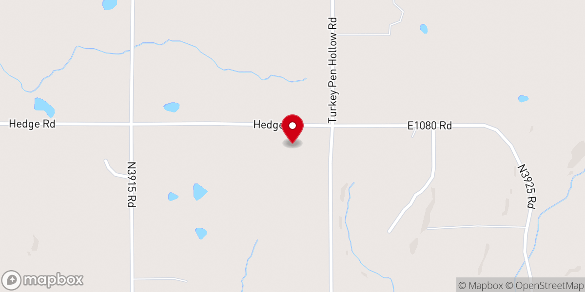 Map showing location of New Beginnings Church