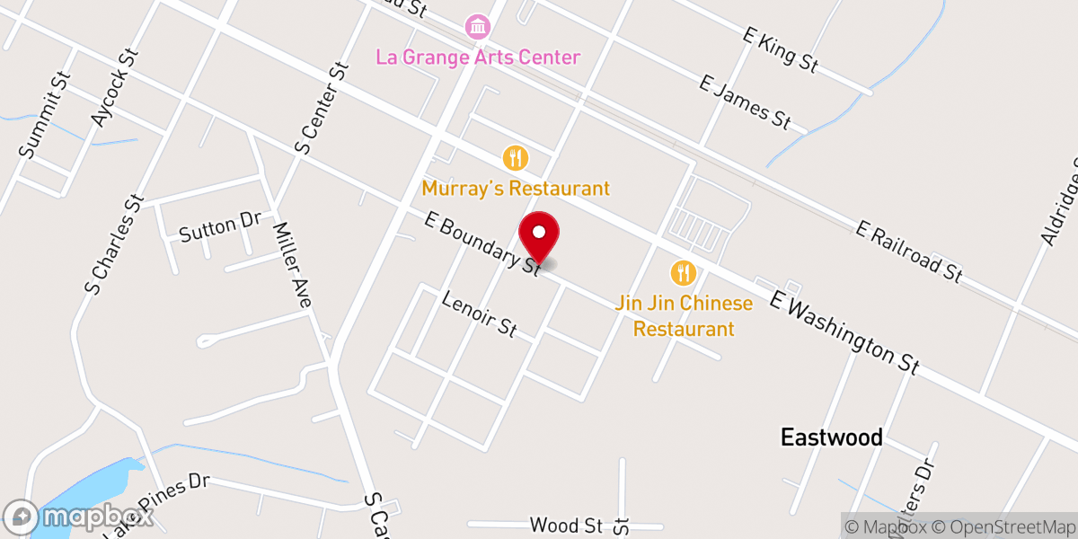 Map showing location of St Rest Holiness Church