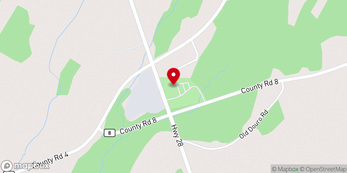 Map showing location of Hill City Baptist