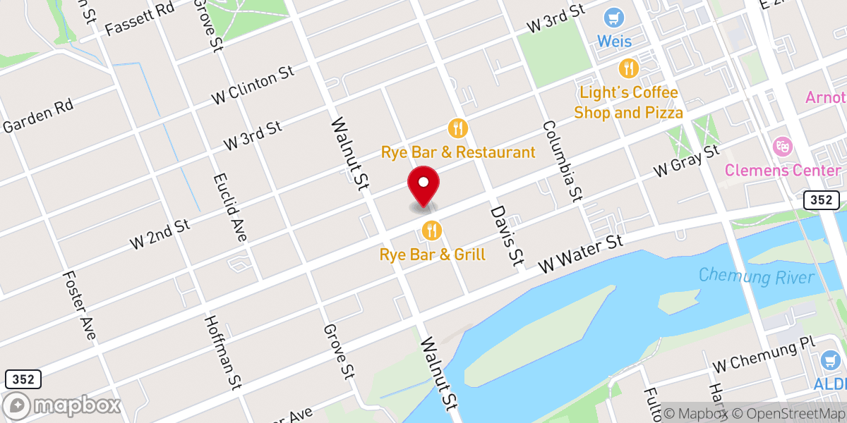Map showing location of West Church St Dental