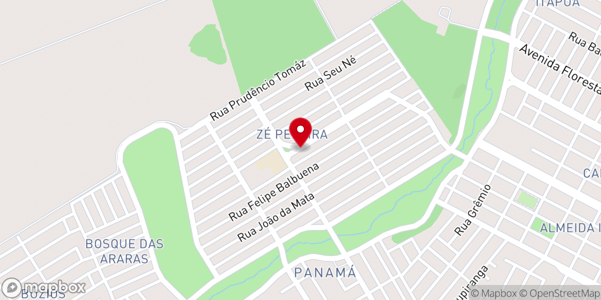 Map showing location of Igreja Pentecostal Missionária Independente