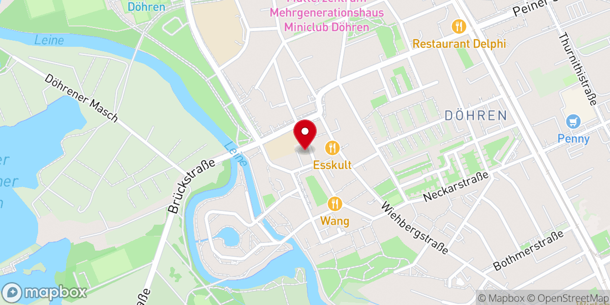 Map showing location of St. Petri