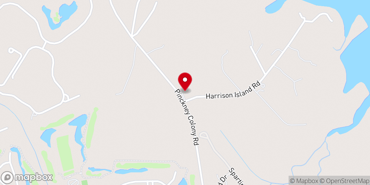 Map showing location of Holy Resurrection Greek Orthodox Church