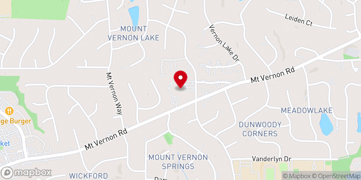 Map showing location of Saint Luke's Presbyterian Church