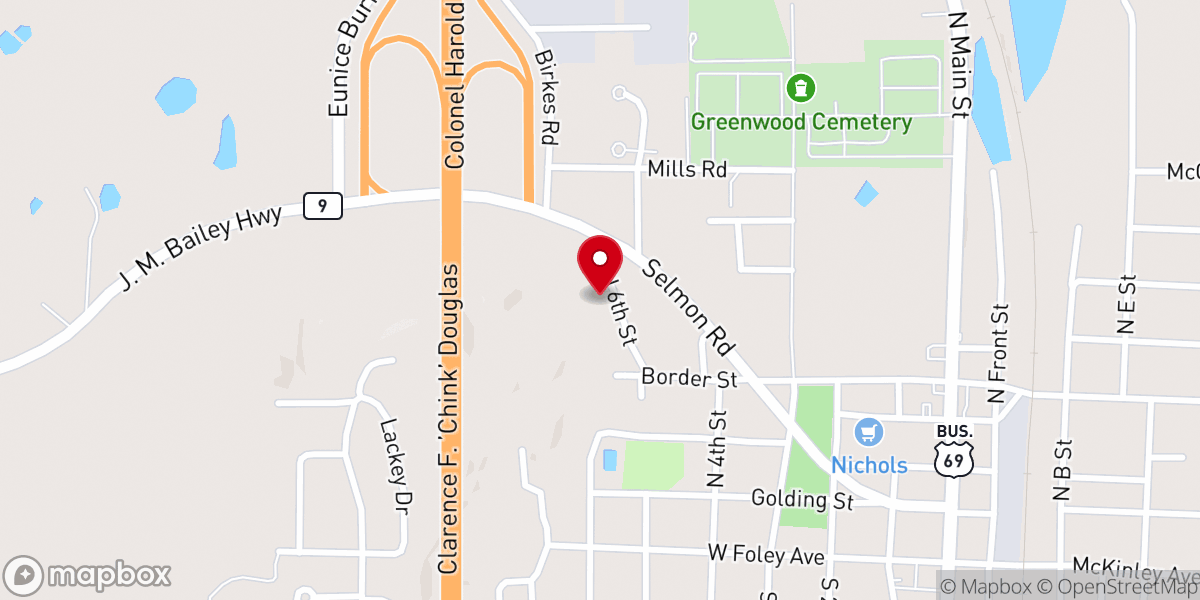 Map showing location of The Church of Jesus Christ of Latter-day Saints