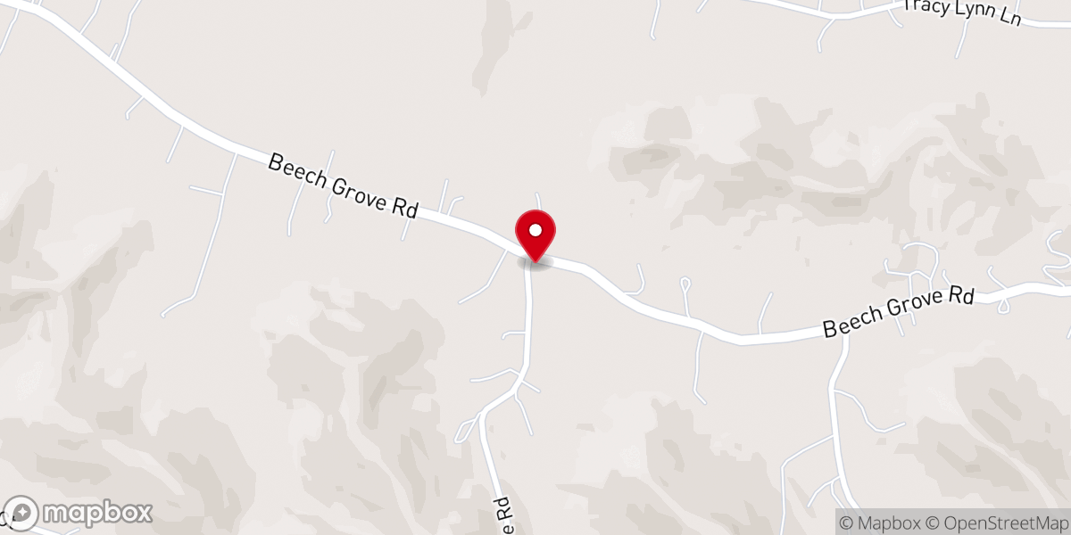 Map showing location of God's Grace Independent General Baptist Church
