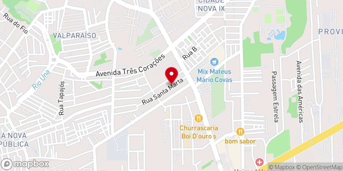 Map showing location of Igreja Evangélica Luterana do Brasil - IELB | Congregação Martinho Lutero