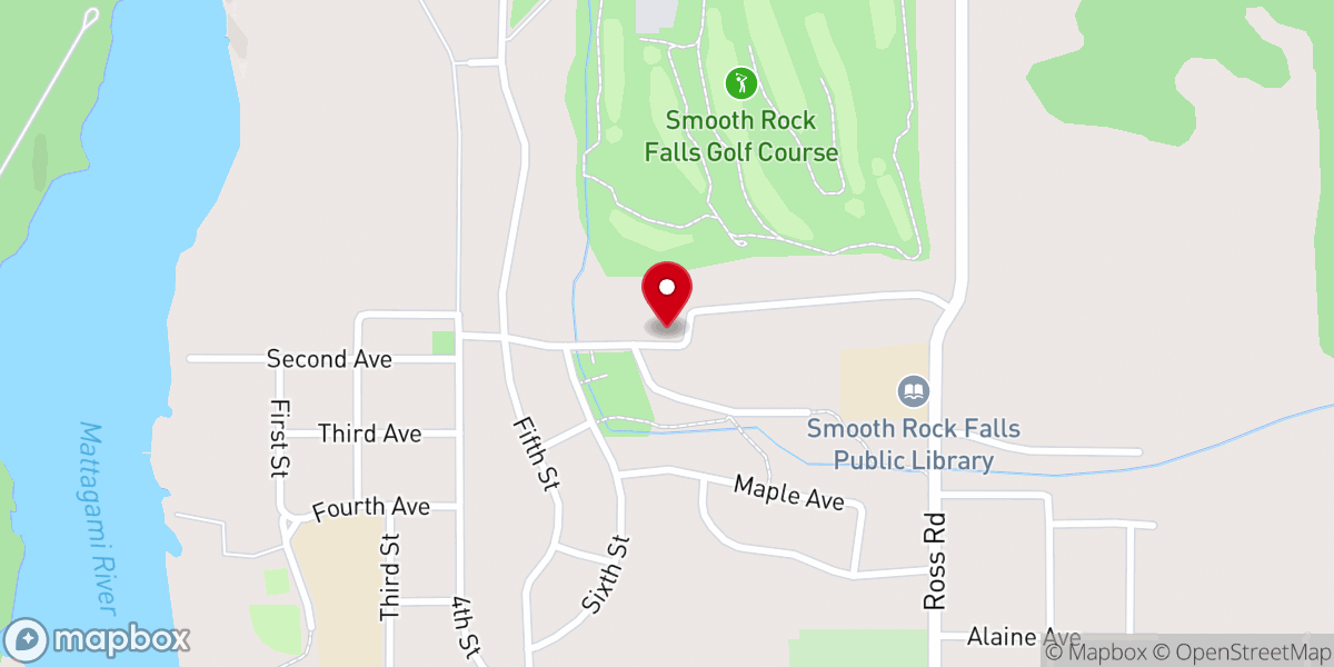 Map showing location of St Gertrude Catholic Church