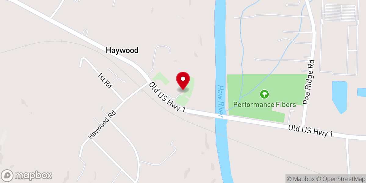 Map showing location of Rose Hill Church INC. (FORMERLY AME ZION)