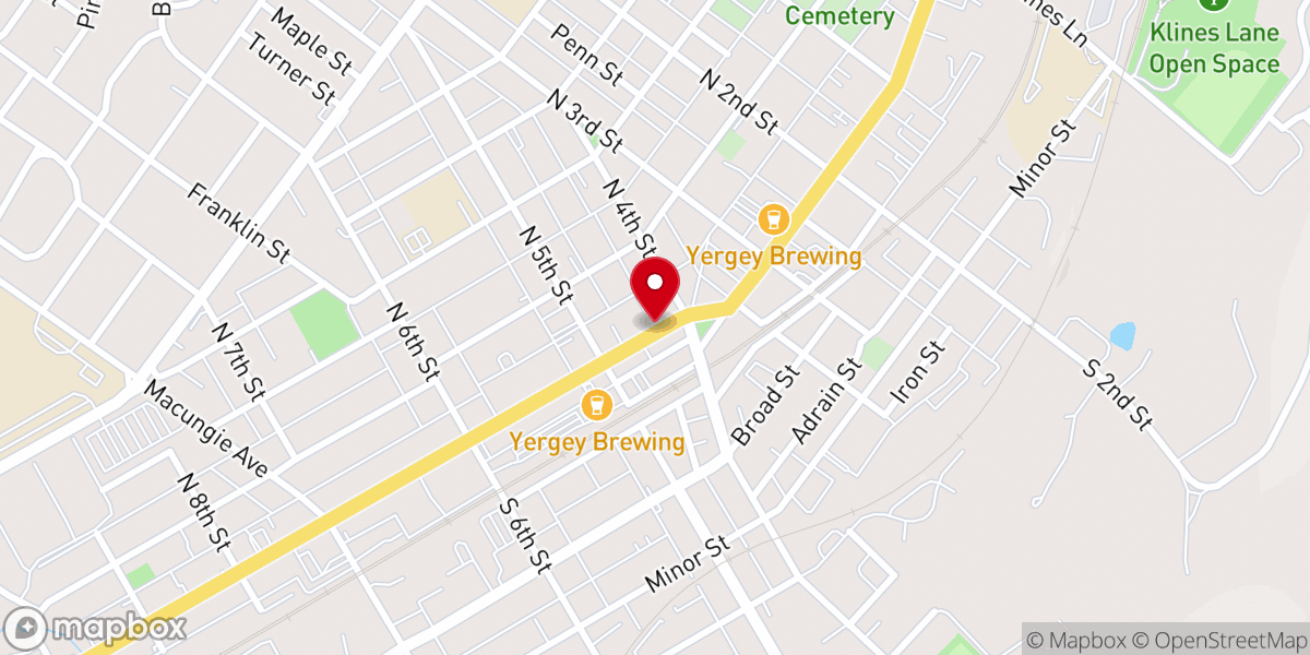 Map showing location of Egypt Star Bakery